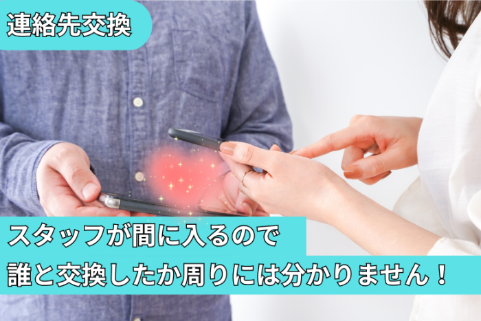 連絡先交換のイメージ画像