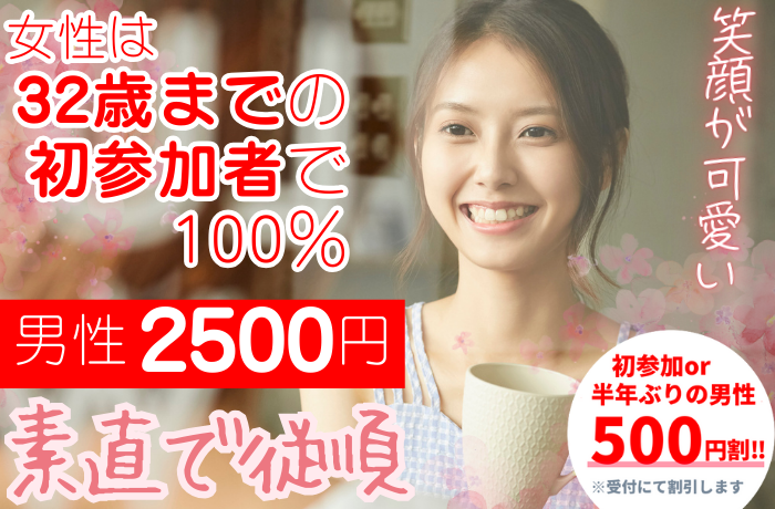 八丁堀・紙屋町(広島県)で2025年12月11日(木)19:00から開催の婚活