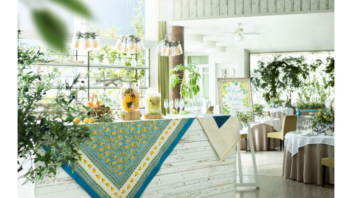 ベイブリッジを眺めるリゾートフルなパーティルームのイメージ画像