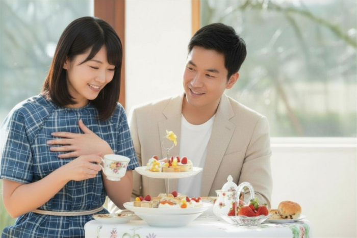 ドリンクとスイーツが声掛けのきっかけに？！のイメージ画像