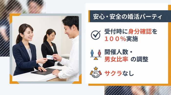 安心してご参加いただくためにのイメージ画像