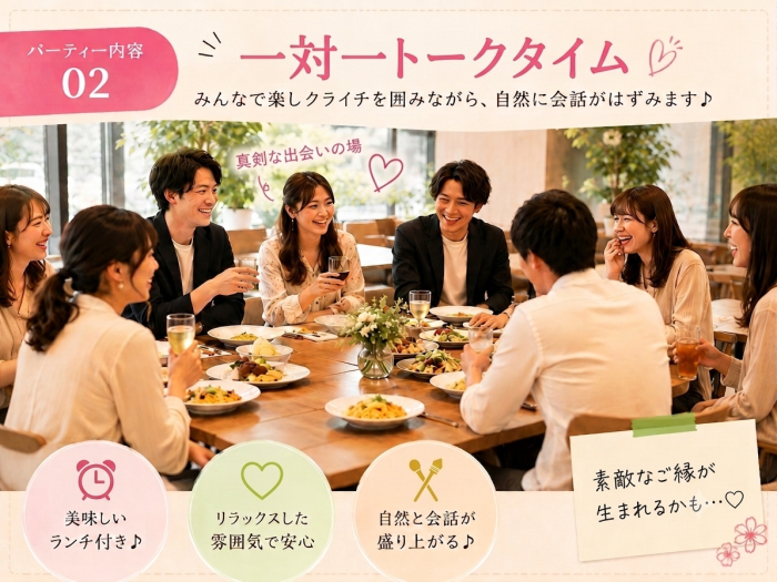 婚活ランチのイメージ画像