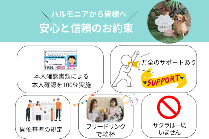 安心と信頼の約束のイメージ画像