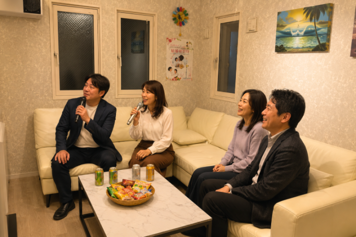 歌も会話も盛り上がるのイメージ画像