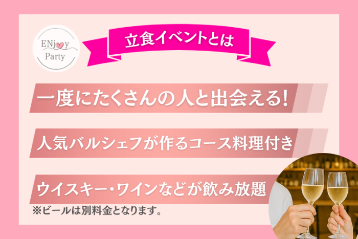 立食イベントとはのイメージ画像