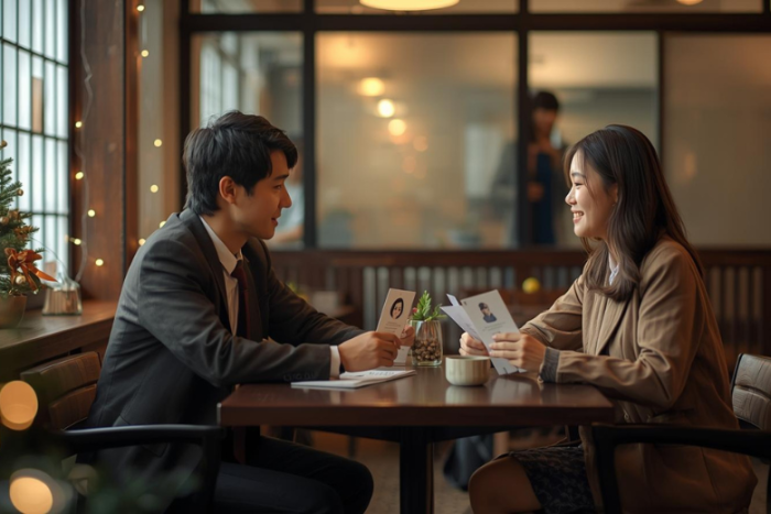 ■初対面の会話が苦手、婚活はまだ初心者の方も安心のイメージ画像