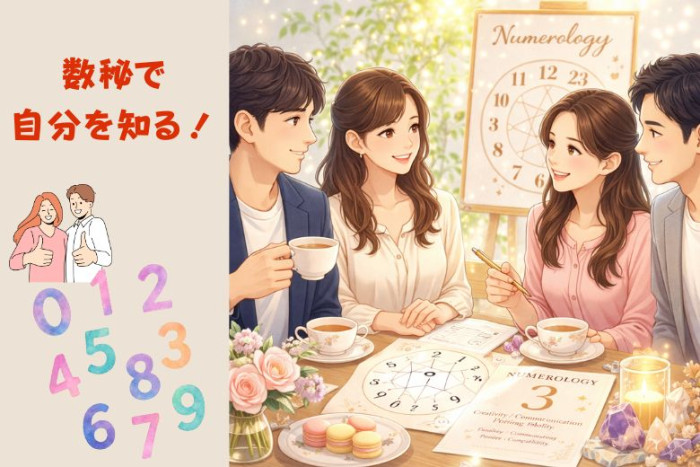 数秘占い×出会えるお茶会のイメージ画像
