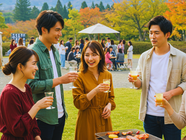 この秋いちばんの自然な出会いを。のイメージ画像