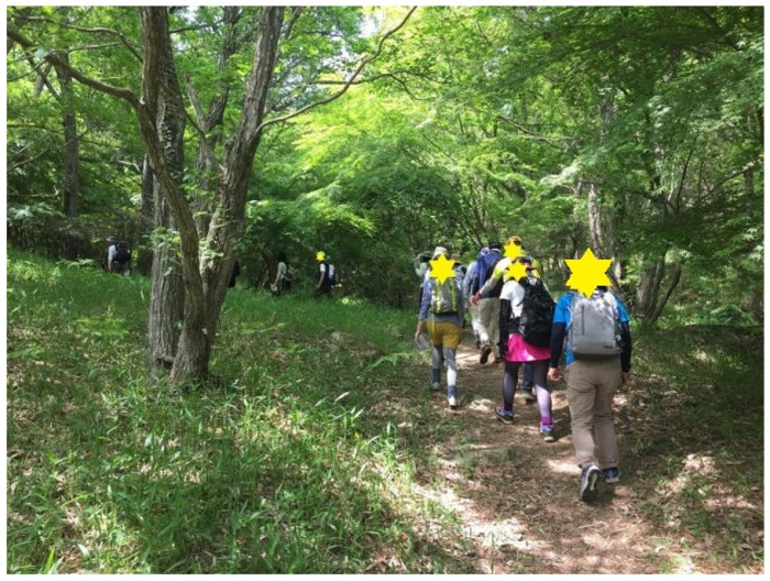 自然の中での婚活パーティ＆トレッキング。　「コントレ」でココロも身体も解放されてお話しも弾みますよ～♪のイメージ画像