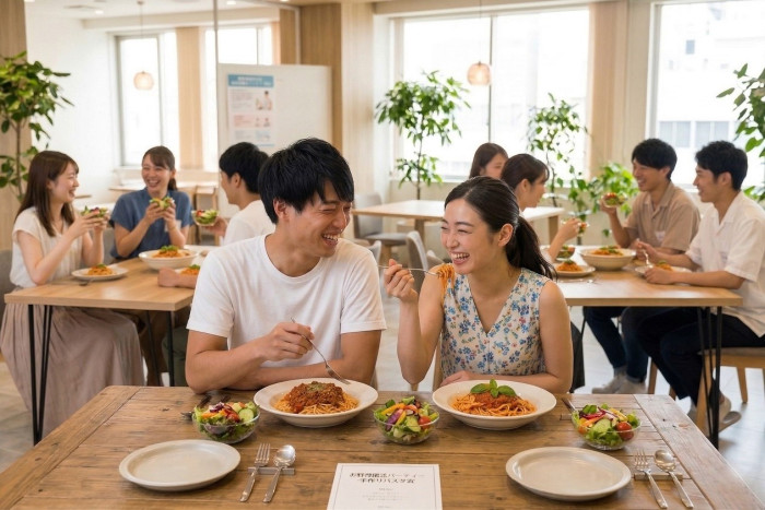 【平成生まれ限定】気軽に楽しくイタリアン♪ ＼手打ち♡生パスタ／づくりLaunch♡婚活Party のイメージ画像