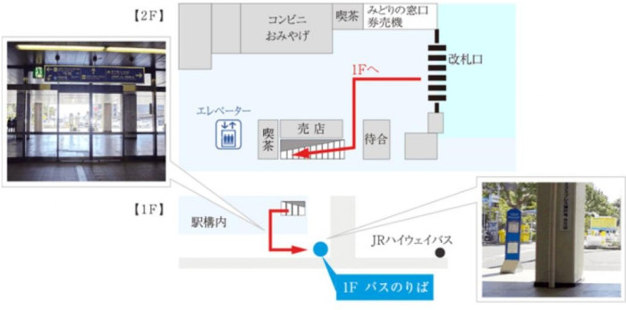 ホテルへのアクセスのイメージ画像