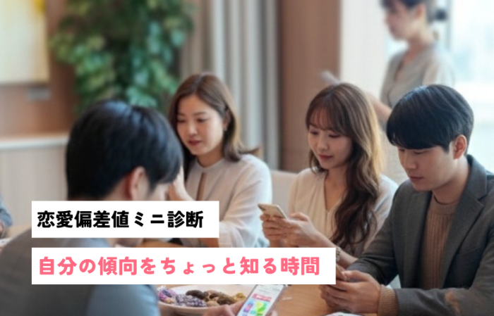 恋愛偏差値ミニ診断のイメージ画像