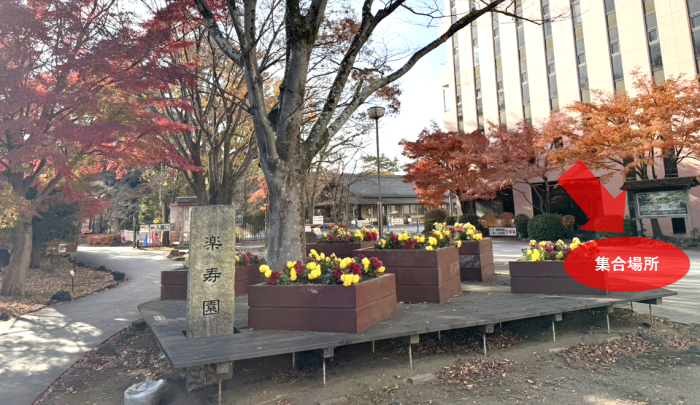 楽寿園の集合場所のイメージ画像