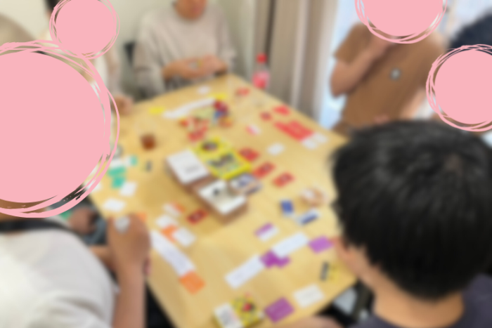 ボドゲ会の様子のイメージ画像