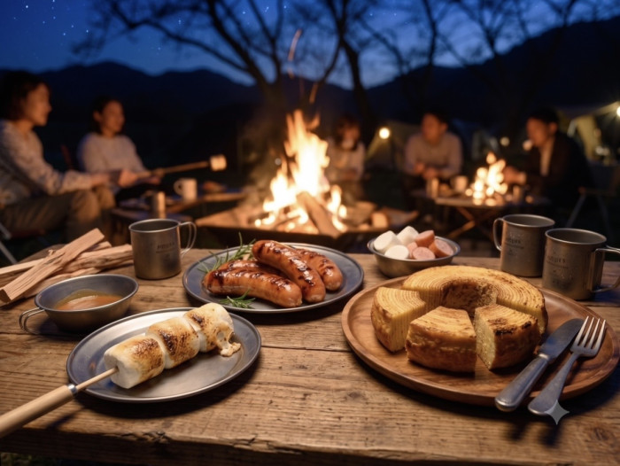  平日夜／焚き火ナイト in 八頭町のイメージ画像